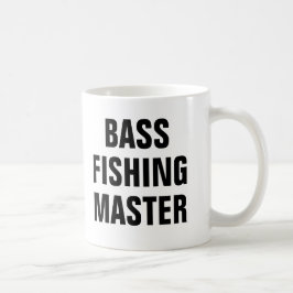 ベース魚釣りマスター コーヒーマグカップ
