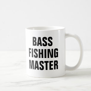 ベース魚釣りマスター コーヒーマグカップ