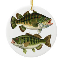 ベース魚釣り漁師と漁女