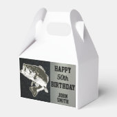 ベース魚釣り誕生日ネームスポーツホビーフィッシュ フェイバーボックス (正面サイド)