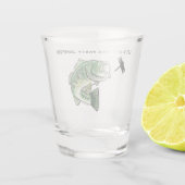 ベース魚釣り ショットグラス (裏面)