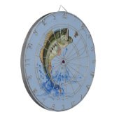 ベース魚釣り ダーツボード (正面左)