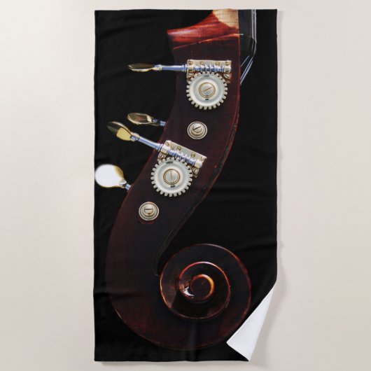 ベース2のbtcnm ビーチタオル (正面)