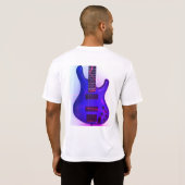 ベース、ライフカラフル Tシャツ (裏面フル)