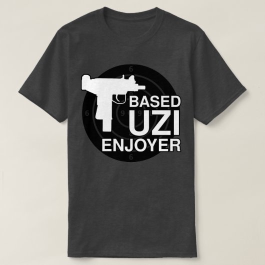 ベースUZIエンジョイヤー Tシャツ (デザイン正面)