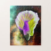 ベータカラフルフィッシュ宇宙星銀河系宇宙 ジグソーパズル (縦)