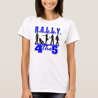 ベータゼータのファイ- Rally4the5 Tシャツ
