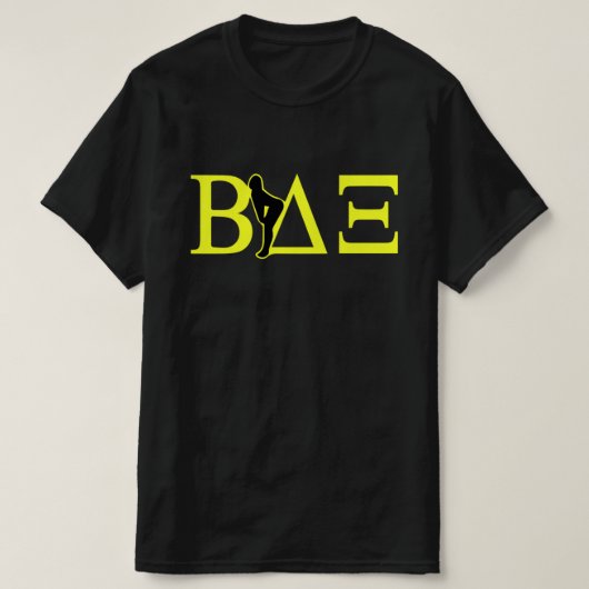 ベータハウスBAEムービー男子学生の社交クラブパーティーエッセンシャルT- Tシャツ (デザイン正面)
