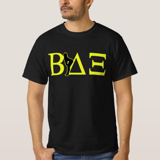 ベータハウスBAEムービー男子学生の社交クラブパーティーエッセンシャルT- Tシャツ (正面)