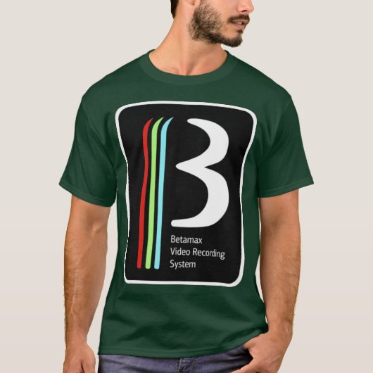 ベータマックス Tシャツ (正面)