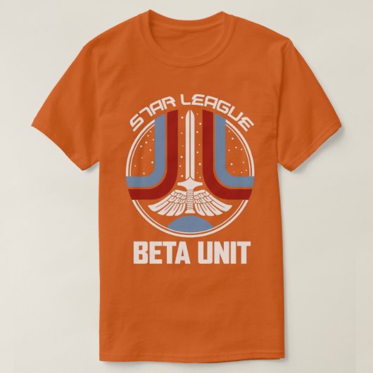 ベータ単位 Tシャツ (デザイン正面)
