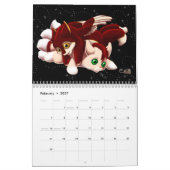 ベータ外国のサイコロ2011年- カレンダー (2月 2027)