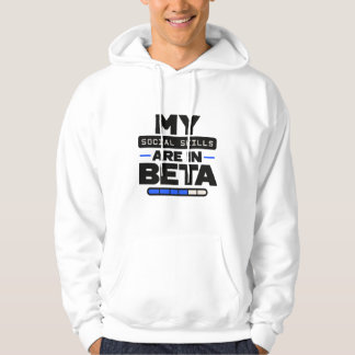 ベータ版のソーシャルスキル Funny Introvert Tシャツ
