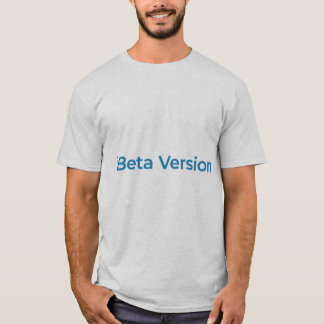 ベータ版 - テックギークのタイポグラフィーデザイン Tシャツ