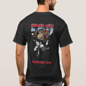 ベータ猿のお尻500 -コロラド州2010年- -暗闇 Tシャツ (裏面)