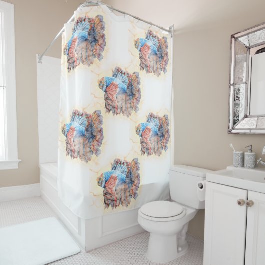 ベータ魚 シャワーカーテン (インサイチュ)