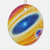 ベータ・ピクトリス セラミックオーナメント (左)