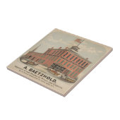 ベーツホールド威厳がある、ワイン&リキュールのヴィンテージ広告 タイル (側面)