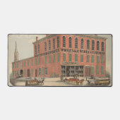 ベーツホールド威厳がある、ワイン&リキュールのヴィンテージ広告 デスクマット (正面)