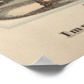 ベーツホールド威厳がある、ワイン&リキュールのヴィンテージ広告 ポスター (角)