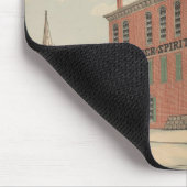 ベーツホールド威厳がある、ワイン&リキュールのヴィンテージ広告 マウスパッド (コーナー)