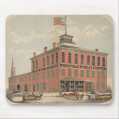 ベーツホールド威厳がある、ワイン&リキュールのヴィンテージ広告 マウスパッド (正面)