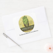 ベーデッド・バスタードのホーム・ブルワリーのステッカー・シート スクエアシール (封筒)