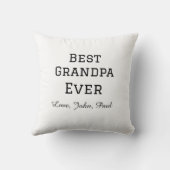 ベートグランパエバーガイルドギフトシンプル名 クッション (裏面)