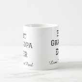 ベートグランパエバーガイルドギフトシンプル名 コーヒーマグカップ (中央)