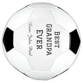 ベートグランパエバーガイルドギフトシンプル名 サッカーボール (回転)