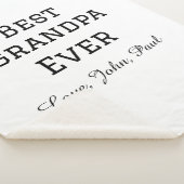 ベートグランパエバーガイルドギフトシンプル名 シェルパブランケット (3/4)