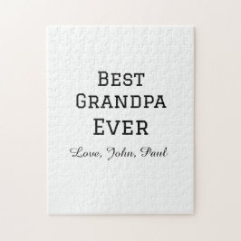 ベートグランパエバーガイルドギフトシンプル名 ジグソーパズル