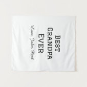 ベートグランパエバーガイルドギフトシンプル名 タペストリー (正面(横))