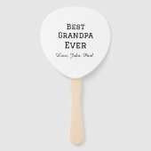 ベートグランパエバーガイルドギフトシンプル名 ハンドファン (裏面)