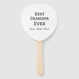 ベートグランパエバーガイルドギフトシンプル名 ハンドファン