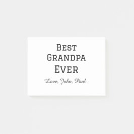 ベートグランパエバーガイルドギフトシンプル名 ポストイット