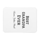 ベートグランパエバーガイルドギフトシンプル名 マグネット (横)