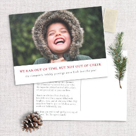 ベートホリデー応援、今年後半の挨拶 シーズンポストカード