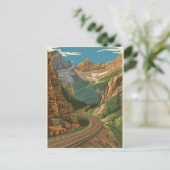 ベートースハイウェイイラストレーション ポストカード (スタンド正面)