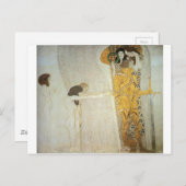 ベートーベンのフリーズ：幸福への憧れ ポストカード (正面/裏面)