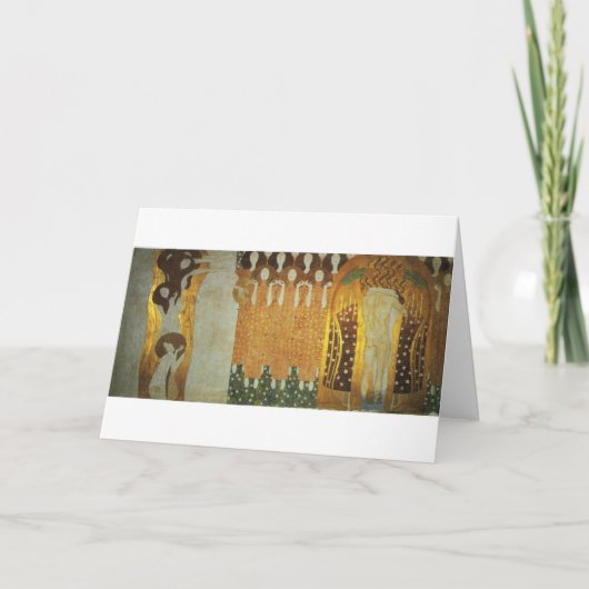 ベートーベンのフリーズ:幸福への憧れFi カード (正面)