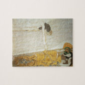 ベートーベンのフリーズ: 憧れる幸福 ジグソーパズル (横)