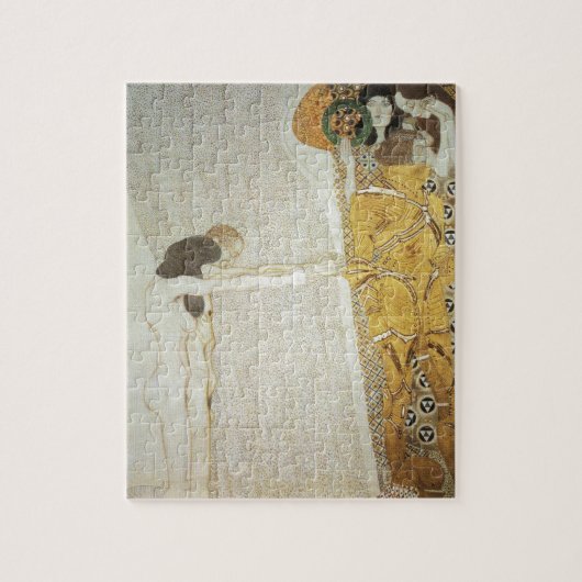 ベートーベンのフリーズ: 憧れる幸福 ジグソーパズル (縦)