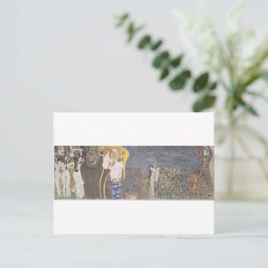 ベートーベンのフリーズ:敵対勢力。ファーウォール ポストカード (スタンド正面)