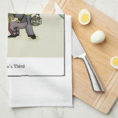 ベートーベンの第3漫画 キッチンタオル (四つ折り)