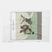 ベートーベンの第3漫画 キッチンタオル (横)