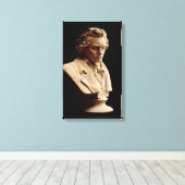 ベートーベンの胸像 キャンバスプリント (インサイチュ (ウッドフロア))