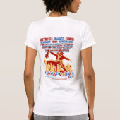 ベートーベンのSonatapaloozaライト Tシャツ (裏面)