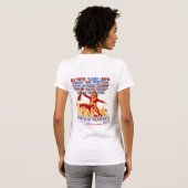 ベートーベンのSonatapaloozaライト Tシャツ (裏面フル)