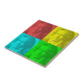 ベートーベンポートレートイン正方形 タイル (側面)